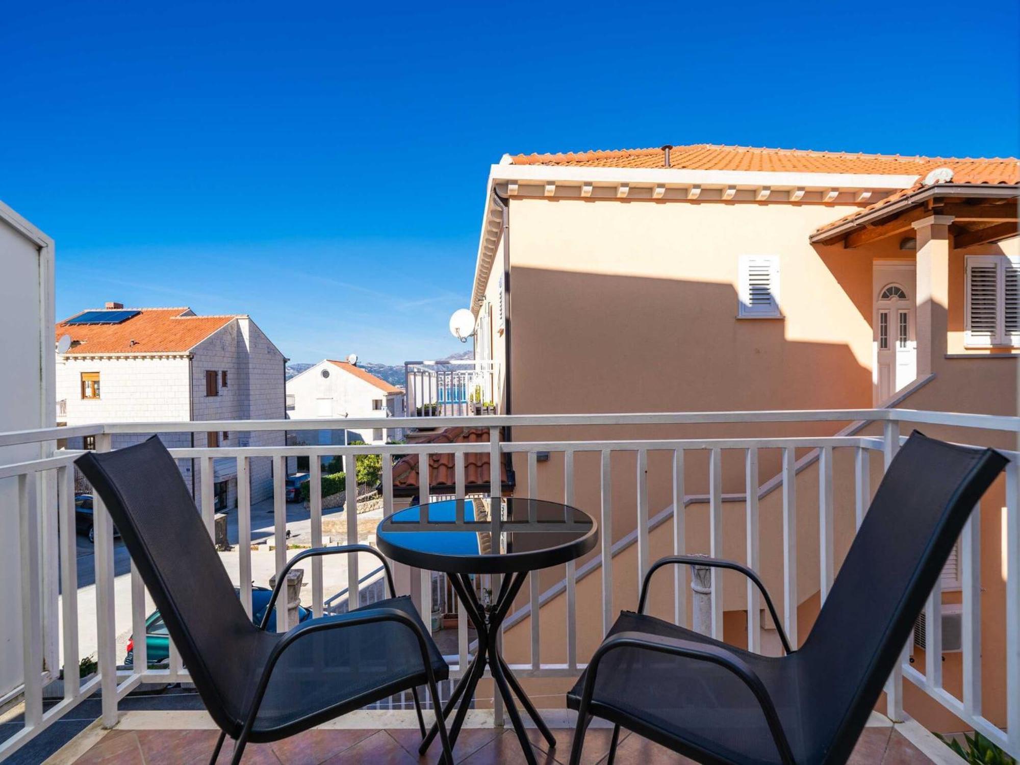 Apartments Senjo - Studio Apartment With Balcony With Side Sea View Apartman 4 Cavtat Exterior photo